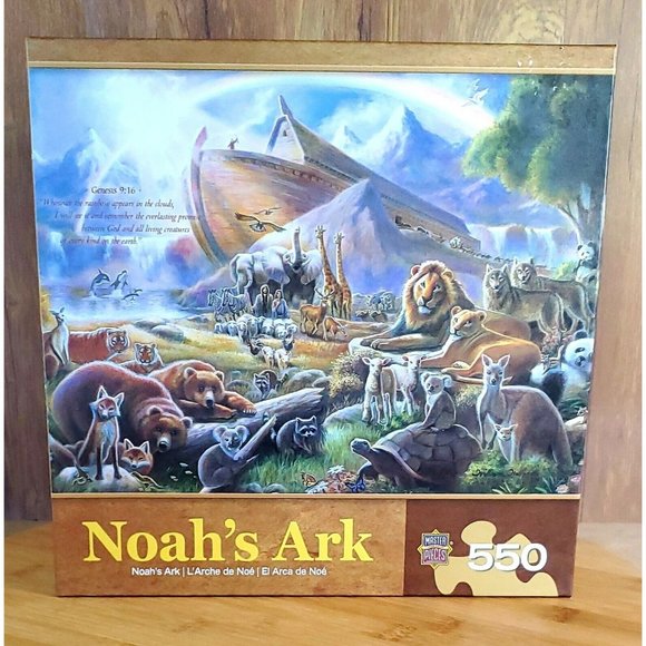 MasterPieces | Games | New Master Pieces Jigsaw Puzzle Noahs Ark By ...
